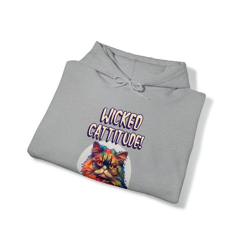 Spirit Animal - Cat 06 - Unisex Heavy Blend™ Hooded Sweatshirt