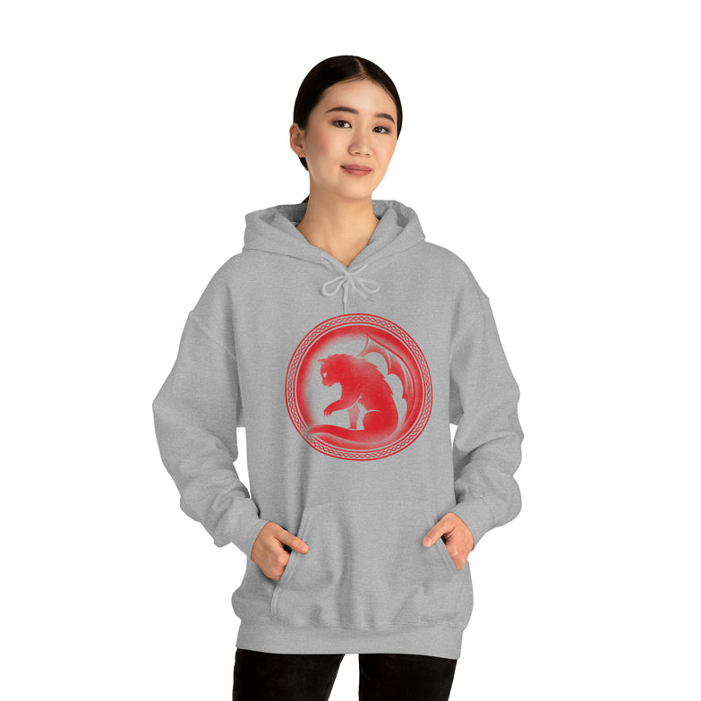 Spirit Animal - Cat 01 - Unisex Heavy Blend™ Hooded Sweatshirt