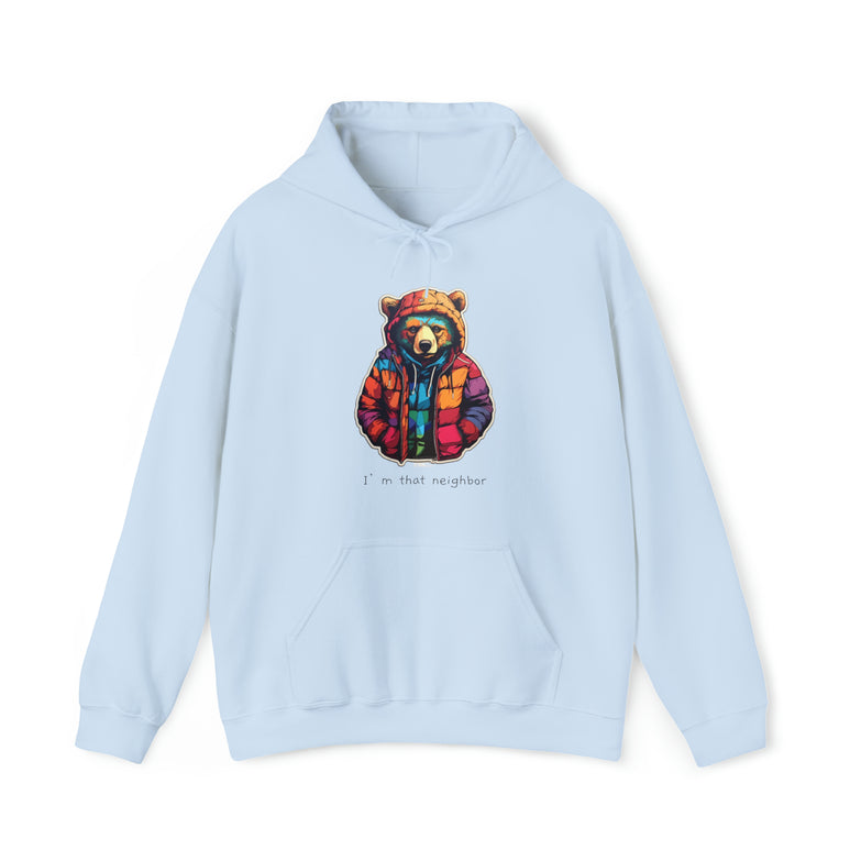 Spirit Animal - Bear 02 - Unisex Heavy Blend™ Hooded Sweatshirt
