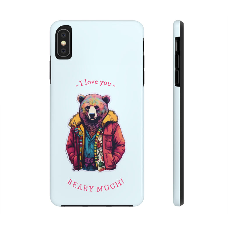 Spirit Animal - I Love You Beary Much - Tough Phone Cases
