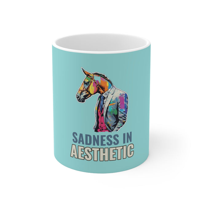 Spirit Animal - Aesthetic Horse - Ceramic Mug 11oz
