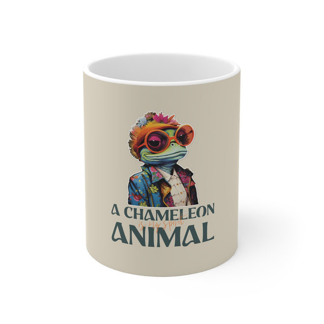 Spirit Animal - Chameleon Ceramic Mug 11oz