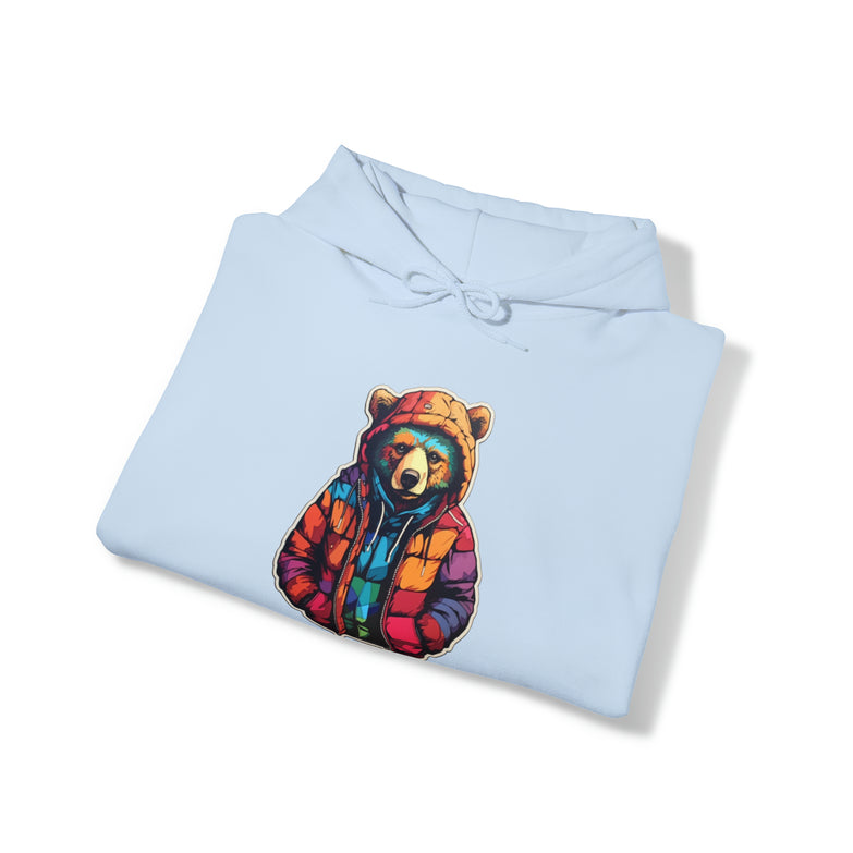 Spirit Animal - Bear 02 - Unisex Heavy Blend™ Hooded Sweatshirt